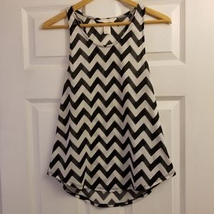 H&M ZigZag Tank Top